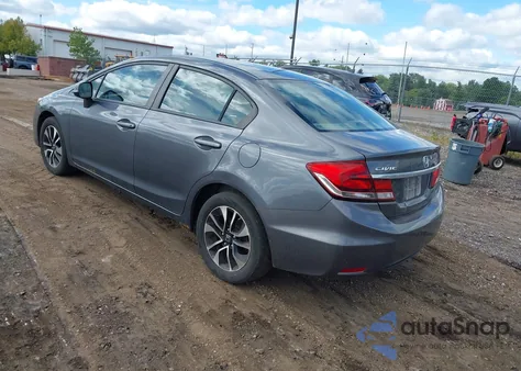 2013 Honda Civic Ex z USA, uszkodzony, nr VIN 19XFB2F8XDE027409